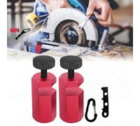 HomeVortex Jauges d'escalier hautes en aluminium avec plan de serrage hexagonal usiné CNC, support et crochet, outil de mesure pour la disposition des bordures d'escalier et des chevrons dans les