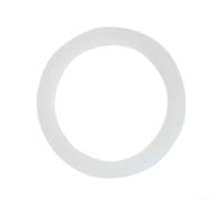 HomeVortex Joint de tête d'infusion en silicone pour machine à expresso, joint haute résistance pour anneau, accessoires de cafetière anti-fuite, pour une installation facile, blanc, 6 x 6 x 1 cm (51