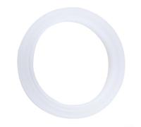 HomeVortex Joint de tête d'infusion en silicone pour machine à expresso, joint haute résistance pour anneau, accessoires de cafetière anti-fuite, pour une installation facile, blanc, 6 x 6 x 1 cm (54