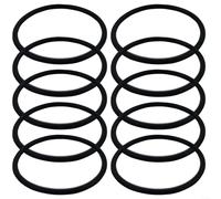 HomeVortex Joint torique de rechange pour tuyau d'alimentation Zodiac Polaris pour Vac-Sweep 360 380 partie 9-100-5132, pour kit de joint noir pour fuites et restauration (lot de 10)