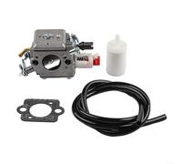 HomeVortex Kit carburateur pour tronçonneuse 503283208, avec tronçonneuse 340 345 346 350 353, pièce de rechange en métal pour améliorer les performances du moteur, pour une installation facile