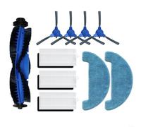 HomeVortex Kit d'accessoires pour aspirateur Venga RVC 3000 3001 avec brosses latérales, filtres, brosses, rouleaux, serpillères, serpillères