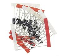 HomeVortex Kit de 100 diodes redresseurs 1N4148 1N4007 1N5819 1N5408 FR107 FR207, assortiment de commutation avec 8 valeurs pour réparation électronique et industrie