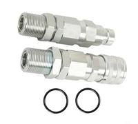 HomeVortex Kit de coupleur hydraulique à connexion rapide pour pelleteuse et chargeuse modèles 332 333D 50G 60D 328D 260 325 326D 329D CT332, remplace KV13884 AT312877