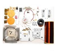 HomeVortex Kit de haut-parleur plasma à bobine de musique à monter soi-même, module sonore de transmission sans fil avec 3 aiguilles de décharge, sortie 24 V 2-3 A, 85 x 85 x 200 mm, modèle