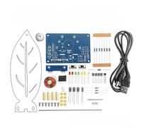 HomeVortex Kit de lévitation magnétique électromagnétique pour la pratique de la soudure électronique, avec affichage LED coloré, cadre acrylique réglable, tige d'alimentation CC 5 V