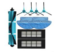 HomeVortex Kit de rechange pour aspirateur robot Cecotec série 3090 avec brosse à rouleau, brosses latérales, filtre réservoir d'eau, serpillère pour tous les types de sols