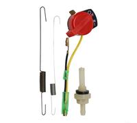 HomeVortex Kit de réparation de ressort de régulateur d'accélérateur pour moteur GX200 5,5 HP 6,5 HP 168 F, comprend un interrupteur d'arrêt de filtre, une tige de gouverneur et des ressorts