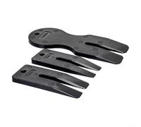 HomeVortex Kit d'outils de démontage de panneau de portière de voiture, 3 pièces en nylon pour démontage intérieur de voiture, fente pour retrait de clip de bord, compatible avec T10383 T10383/1
