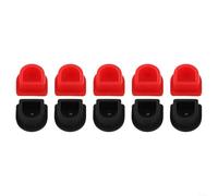 HomeVortex Lot de 10 capuchons anti-poussière pour connecteur de câbles solaires, pour batterie de caravane 50 A, 120 A, 175 A, 350 A, rouge et noir