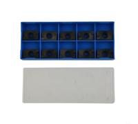 HomeVortex Lot de 10 inserts de tournage indexables en carbure APKT 1604PD R-76 IC928 Grade CNC pour traitement de l'acier avec angle de nez de 85 degrés