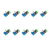 HomeVortex Lot de 10 modules d'isolation MOSFET FR120N LR7843 D4184 pour relais pour Arduino, déclencheur haut niveau 3 V 5 V, coupleur optique pour contrôle de l'électrovanne de moteur DC, PCB bleu