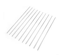 HomeVortex Lot de 10 tiges de soudage en aluminium de 2 mm de faible pour faire fondre facilement le fil de brasage, pour réparation de scooter en alliage d'aluminium, manganèse, construction navale