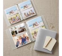 HomeVortex Lot de 120 pochettes de protection transparentes pour cartes photo Kpop à chargement par le haut, pour classeur à 4 anneaux, 10,2 x 15,2 cm