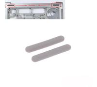 HomeVortex Lot de 2/4 pieds en caoutchouc antidérapants pour ordinateur portable HP ProBook 430 435 436 440 445 pour G5 Gris