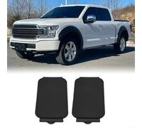 HomeVortex Lot de 2 capuchons en plastique ABS pour rail de lit de camion Ford F-150 2015-2023 et F-250 F-350 Super Duty 2017-2023, couvercles de moulage latéraux pour lits de 1,7 m/2 m OEM