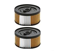 HomeVortex Lot de 2 cartouches de filtre à air pour aspirateur WD4 WD5 WD4.200 WD4.290 WD5.200M - Pour maintenir une forte aspiration et une filtration efficace de la poussière
