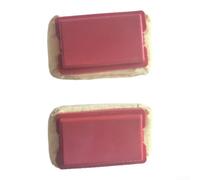HomeVortex Lot de 2 grattoirs robustes pour barbecue compatible avec les | Fibre aramide haute température, résiste à la chaleur de 315,6 °C, pour une construction durable, enlève et utilisation