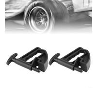 HomeVortex Lot de 2 pinces de serrage en plastique pour jante de roue - Outil auxiliaire avec mécanisme à ressort pour un positionnement sécurisé des perles lors du changement et de l'installation des