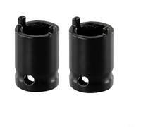 HomeVortex Lot de 2 rails de guidage de scie à rail pour bord, housse de protection en plastique robuste pour éviter les dommages causés par les échardes, pour un glissement facile des extrémités de