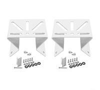 HomeVortex Lot de 2 supports de montage d'angle pour Eufy Security pour SoloCam S340/E30/E42 - Support de montage mural extérieur en métal pour lampes murales LED et panneaux solaires - Matériel de