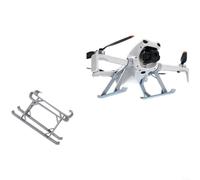 HomeVortex Lot de 2 trépieds incrémentaux, pour DJI Lito1 et Lito X1, support élévateur en matériau PC, pour atterrissage en toute sécurité, accessoire de protection de cardan compact, gris