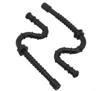HomeVortex Lot de 2 tuyaux d'arrosage compatibles avec tronçonneuse MS200T, M 00T, M 70, M 80, pièce de rechange 1129 358 7702, ligne en caoutchouc pour équipement électrique extérieur