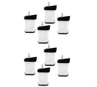 HomeVortex Lot de 8 filtres de rechange pour aspirateur Shark WV270UK WV273UKT WandVac 2.0 sans fil, design de piège à poussière pour l'entretien ménager