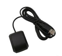 HomeVortex Module GPS VK162 Récepteur de navigation 10 Hz avec interface USB, puce de positionnement IPX6 résistante à l'eau pour Windows 8/7/Vista/XP/CE, câble de 2 m, noir
