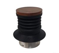 HomeVortex Moulin à café avec couvercle en silicone et bois de noyer, dose unique pour trémie BES875, 876, 870, 878, 880, BCG820