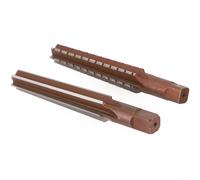 HomeVortex MT1/MT2/MT3/MT4/MT5 pour alésoir manuel à douille conique Morse, alliage d'acier à outils, coupe épaisse et fine pour une utilisation manuelle ou en machine sur la réparation et le