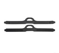 HomeVortex Paire de sangles d'aileron de plongée avec boucles en polycarbonate à dégagement rapide, harnais de rétention réglable en matériau TPR pour plongée sous-marine et plongée avec tuba