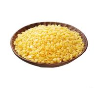 HomeVortex Pastilles de cire d'abeille pure de 1 kg pour la fabrication de bougies, le polissage de meubles, le bricolage, les granulés de cire d'abeille naturelle jaune