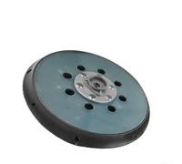 HomeVortex Patin de ponçage de 150 mm avec 17 trous, plaque de polisseuse DA ventilée de refroidissement, moyennement souple pour support de disque double action pour détails automobiles, max 12 000
