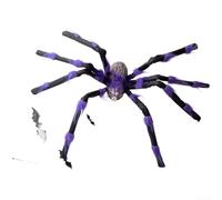 HomeVortex Peluche Araignée Géante 120cm Décoration Halloween(Purple)