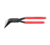 HomeVortex Pince pliante pour tôle métallique 270 mm Outil à main pour atelier automobile avec poignée antidérapante pour plaque en acier et tôle de fer courbure à bord droit parallèle mâchoire