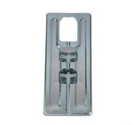 HomeVortex Plaque de base en aluminium compatible avec C55, guide de coupe stable pour un travail efficace du bois, pièce de rechange argentée pour scie sauteuse 55