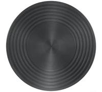 HomeVortex Plaque diffuseur de chaleur en alliage d'aluminium pour cuisinière à gaz, anneau de diffusion rapide de la chaleur avec design antidérapant double face, 24 cm ou 28 cm (28 cm)