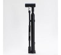 HomeVortex Portable, avec buse en alliage d'aluminium, compact et léger, pour pneus de vélo de montagne, main haute efficacité, avec poignée ergonomique et (noir)