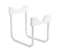 HomeVortex Porte-bouteille d'eau inversé avec bec verseur, seau en fer pour fûts de 5,5 cm, support distributeur peu encombrant pour cuisine, bureau, noir (blanc)