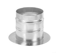 HomeVortex pour bride de Connexion Galvanisée 4 Pouces pour Conduit pour(5inch)