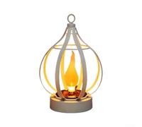 HomeVortex pour lanterne Camping LED Flamme Vacillante Étanche pour lanterne