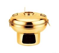 HomeVortex pour mini Cocotte Portable Or 21cm Acier pour mini Cocotte(1)