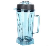 HomeVortex Récipient mélangeur de cuisine de 946 ml avec lame en acier inoxydable, bouchon amovible, tasse à mesurer grande capacité pour la transformation des aliments, la fabrication de smoothies