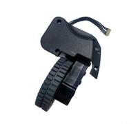 HomeVortex Roue de rechange pour aspirateur robot Kyvol D3/E20/E31, roulette latérale gauche ou droite, pour matériau ABS, pour une installation facile, fonctionnement silencieux, noir, 1 lot (droite)