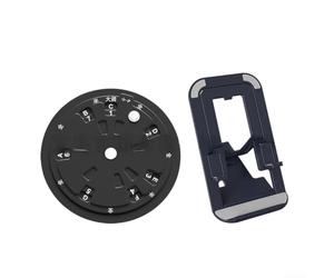 HomeVortex Roue de théorie musicale en alliage d'aluminium, cercle de quintes de guitare pour l'apprentissage des accords et des échelles, outil d'aide visuelle portable pour musiciens débutants, 11 x