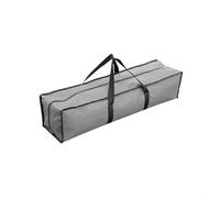 HomeVortex Sac de rangement de camping, pour bâtons de tente, cannes à pêche, sac de transport en polyester robuste avec poignées renforcées, organiseur pliable pour équipement de randonnée (60 x 20 x