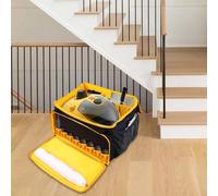 HomeVortex Sac de rangement en tissu Oxford 600D pour cuiseur vapeur Wagner pour Spraytech C900134, étui de transport portable avec bandoulière amovible pour organiser le rangement des accessoires à