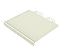 HomeVortex Set de table carré en silicone antidérapant et résistant à la chaleur avec bords surélevés - Passe au lave-vaisselle - Portable - Pour voyage, salle à manger - Beige