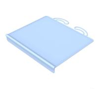 HomeVortex Set de table carré en silicone antidérapant résistant à la chaleur avec bords surélevés pour bébé, anti-déversement, passe au lave-vaisselle, portable pour voyage, salle à manger, crème